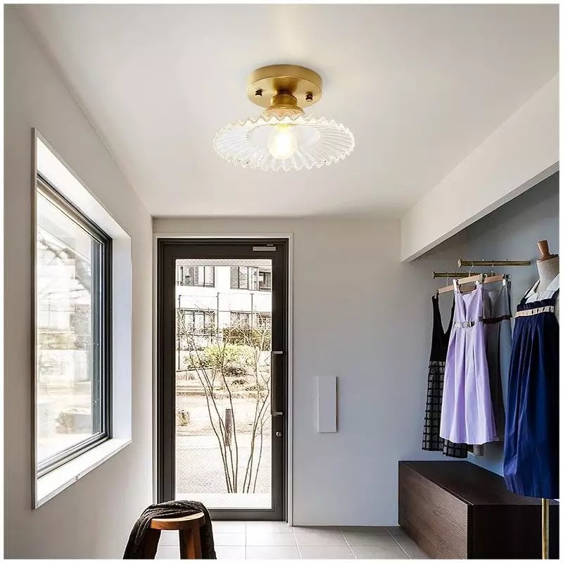 Japanese Retro Glass Ceiling Lamp S60