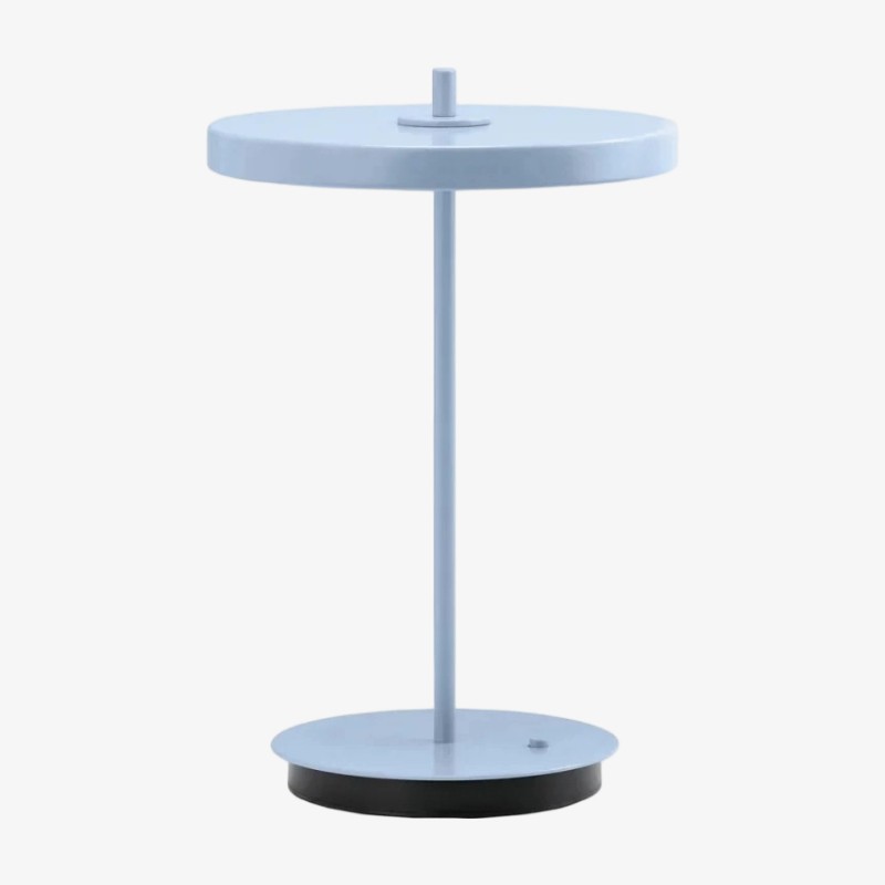 Astris Modern Minimalist Metal Table Lamp Soft LED Illumination for Living Room and Office T581