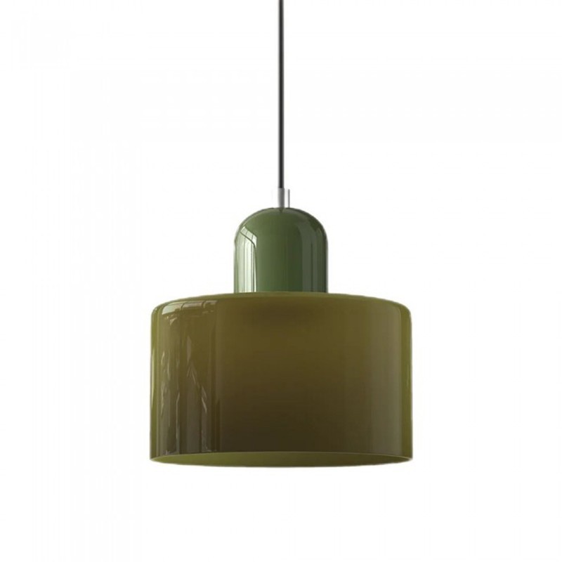 Nordic Morandi Cylinder Glass Pendant Lamp S101