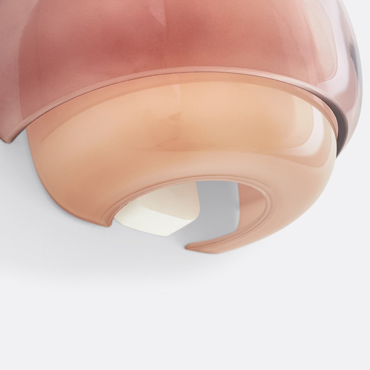 Clinco Colored Modern Vintage Glass Wall Lamp - Soft Mushroom Glow T416