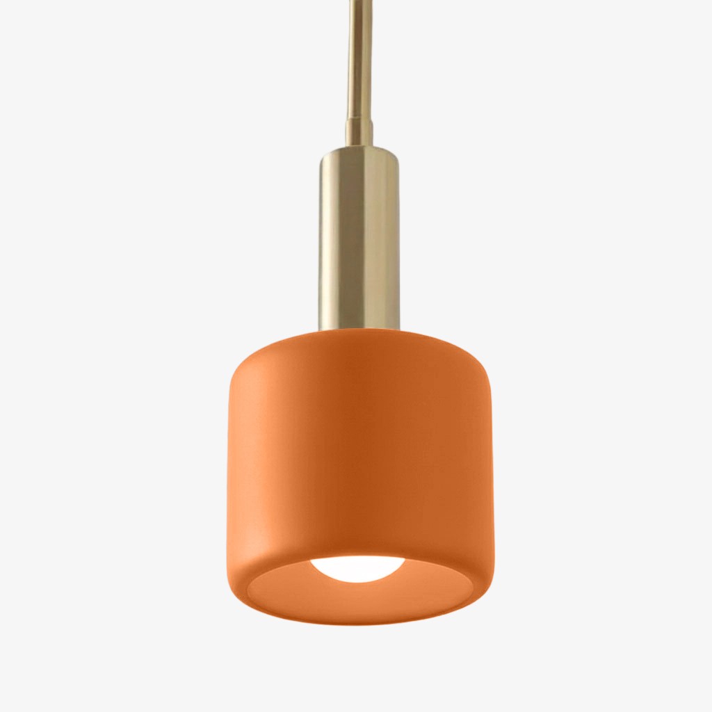 Cerova Modern Ivory Pendant Lamp – Minimalist Organic Design for Dining Rooms T164