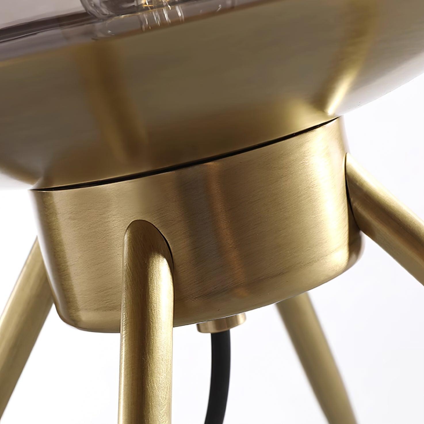 Luxury Personality Colored Glass Cover Tall Table Lamp M234