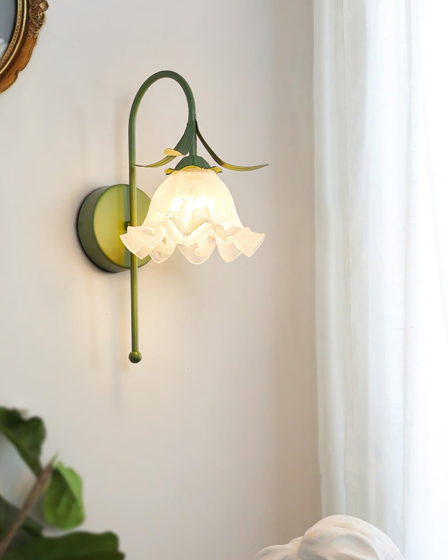 French Cream Style Flower Wall Lamp M146
