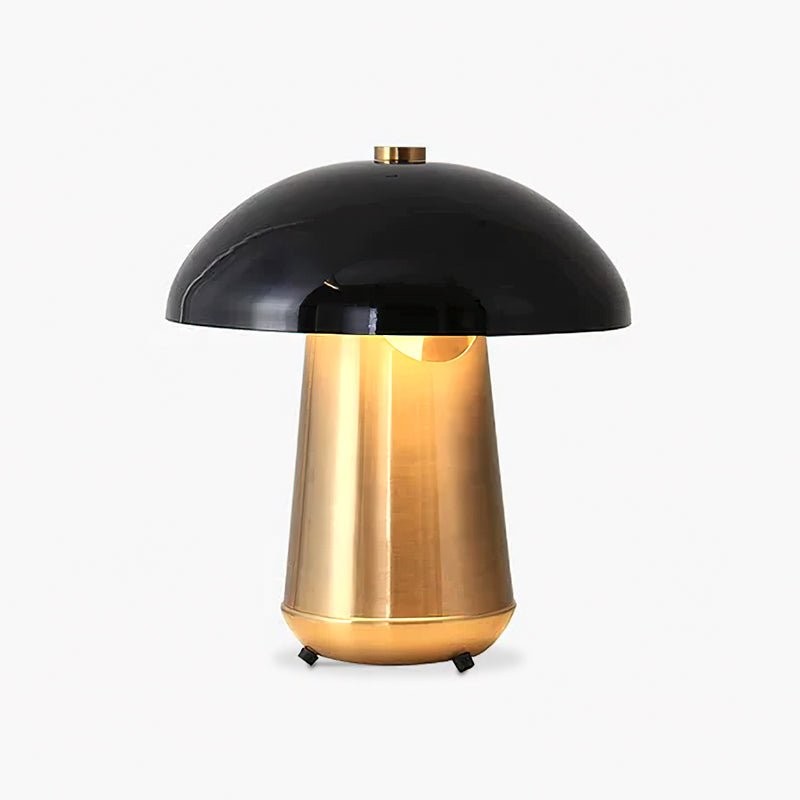 Metal Covered Mushroom Hollow Table Lamp M41