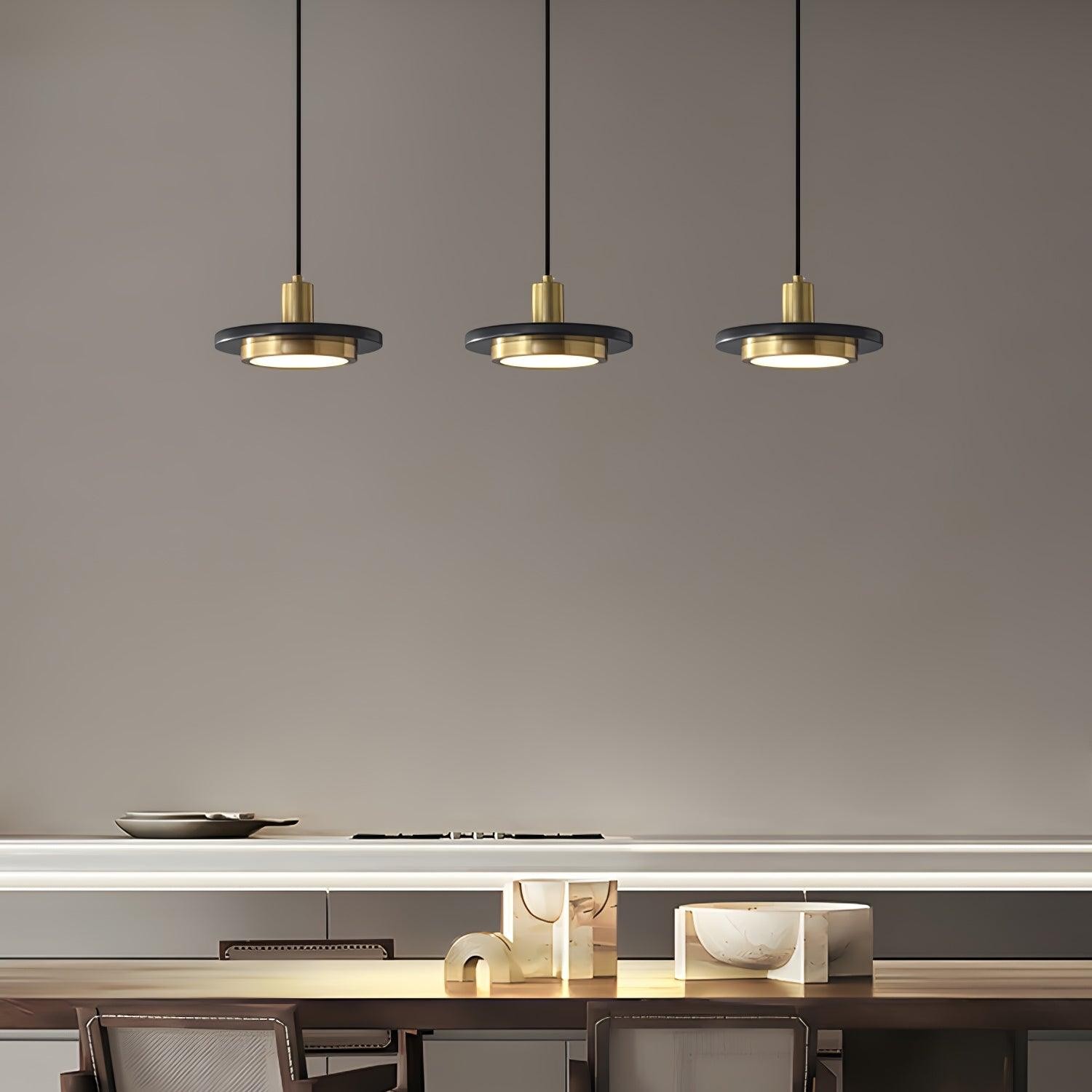 Double Circle Pendant Light M74