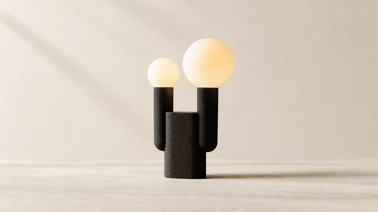 Lampa stołowa Cactus M570 w pomieszczeniu