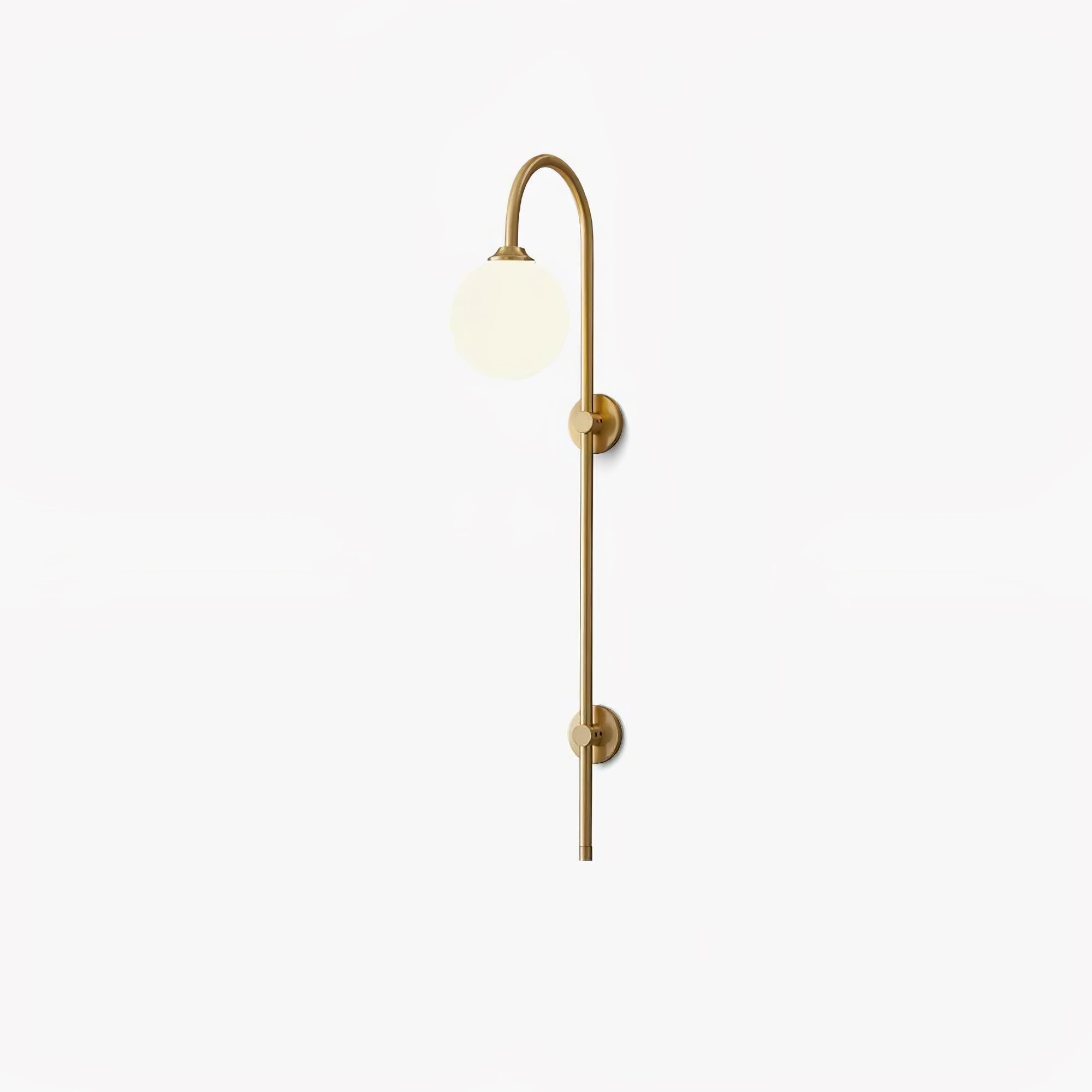 Globe Brass Wall Sconce M555