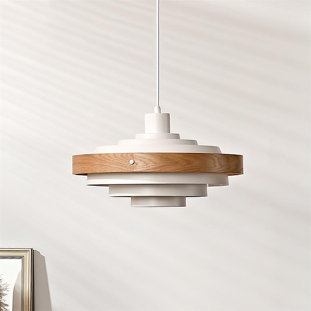 Layervelle Nordic Multi-Tiered Drum Shade Pendant Light M280