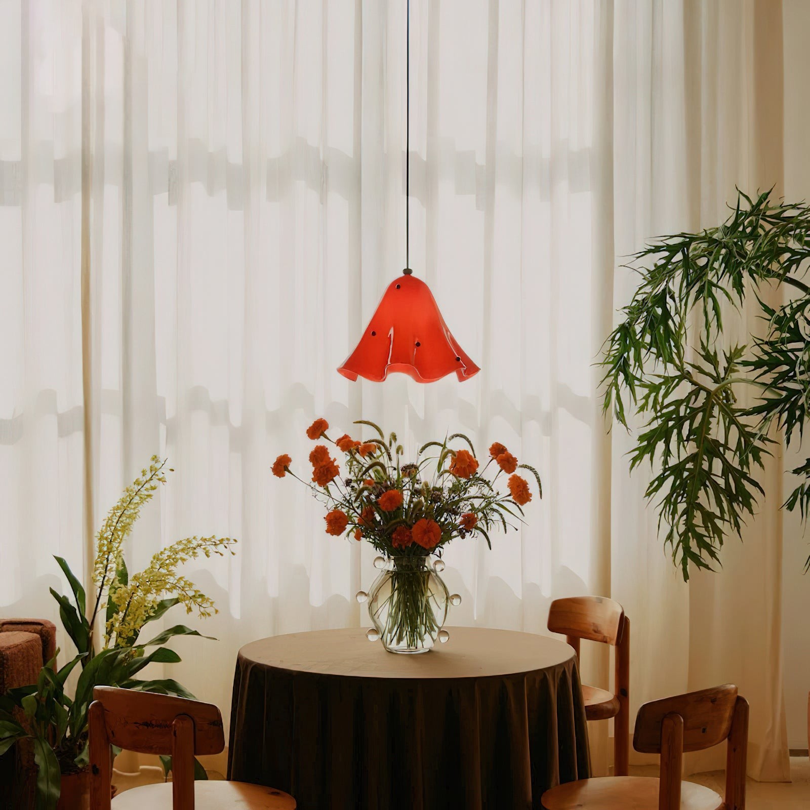 French Skirt Pendant Lamp P074