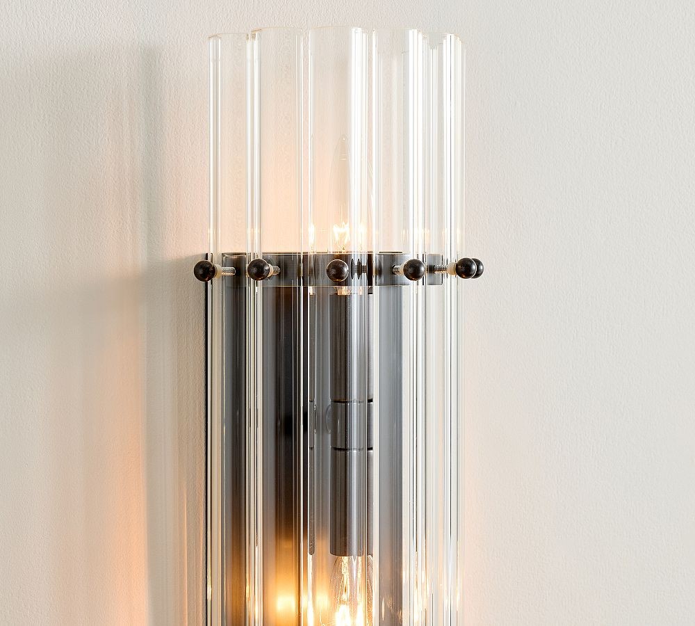 Lumora Crystal Wall Sconce – Elegant Lighting for Hallway & Bedroom T140