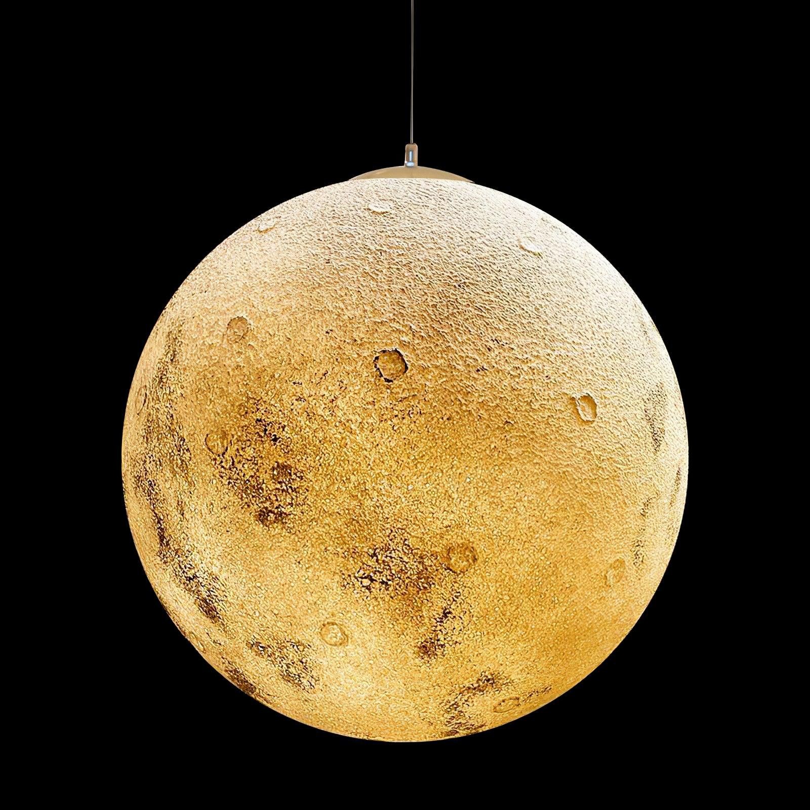 Planetary White Moon Chandelier Suitable For Living Room M98