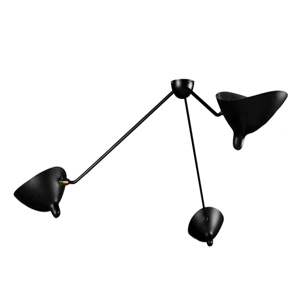 Industrial Adjustable Multi Arm Ceiling Light S17