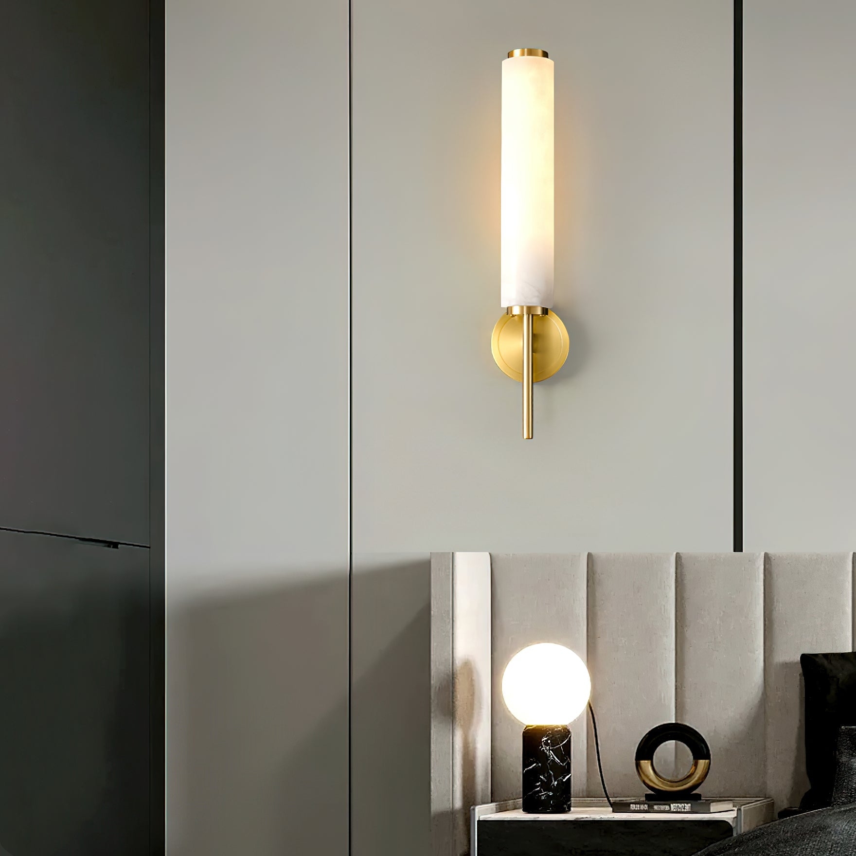 Brindisi Alabaster Wall Sconce D389