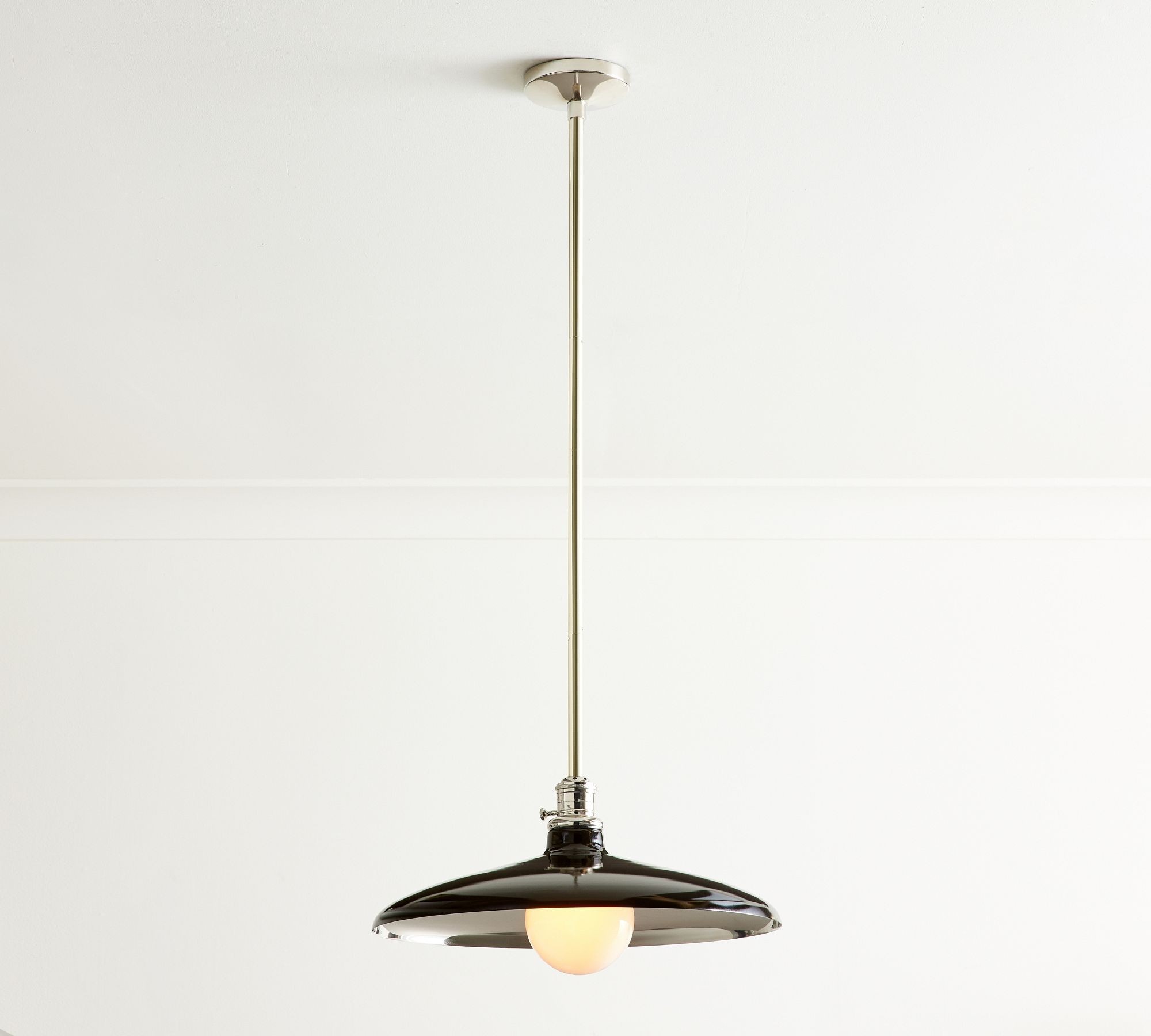 Forvara Metal Pole Pendant Light - Farmhouse Style Adjustable Island Lighting T148