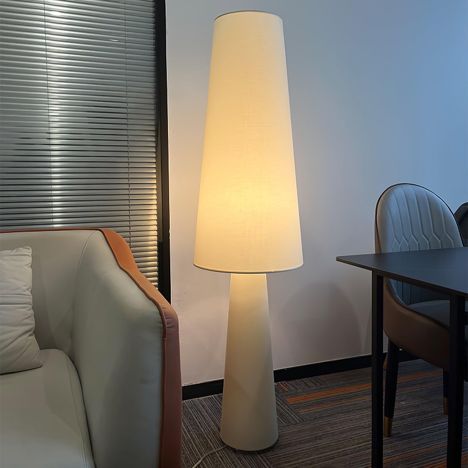 Column Fabric Floor Lamp Suitable For Living Room M76