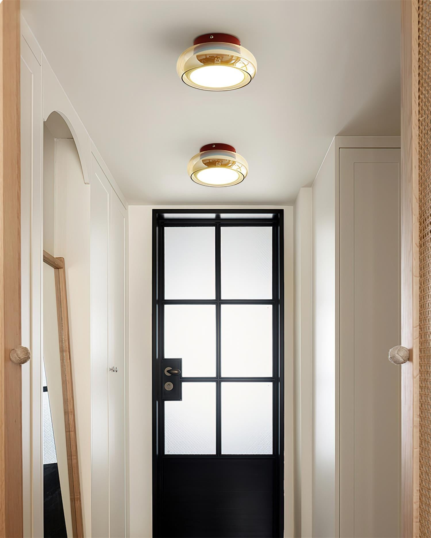 Atmospheric Simple Double Disc Ceiling Light M207