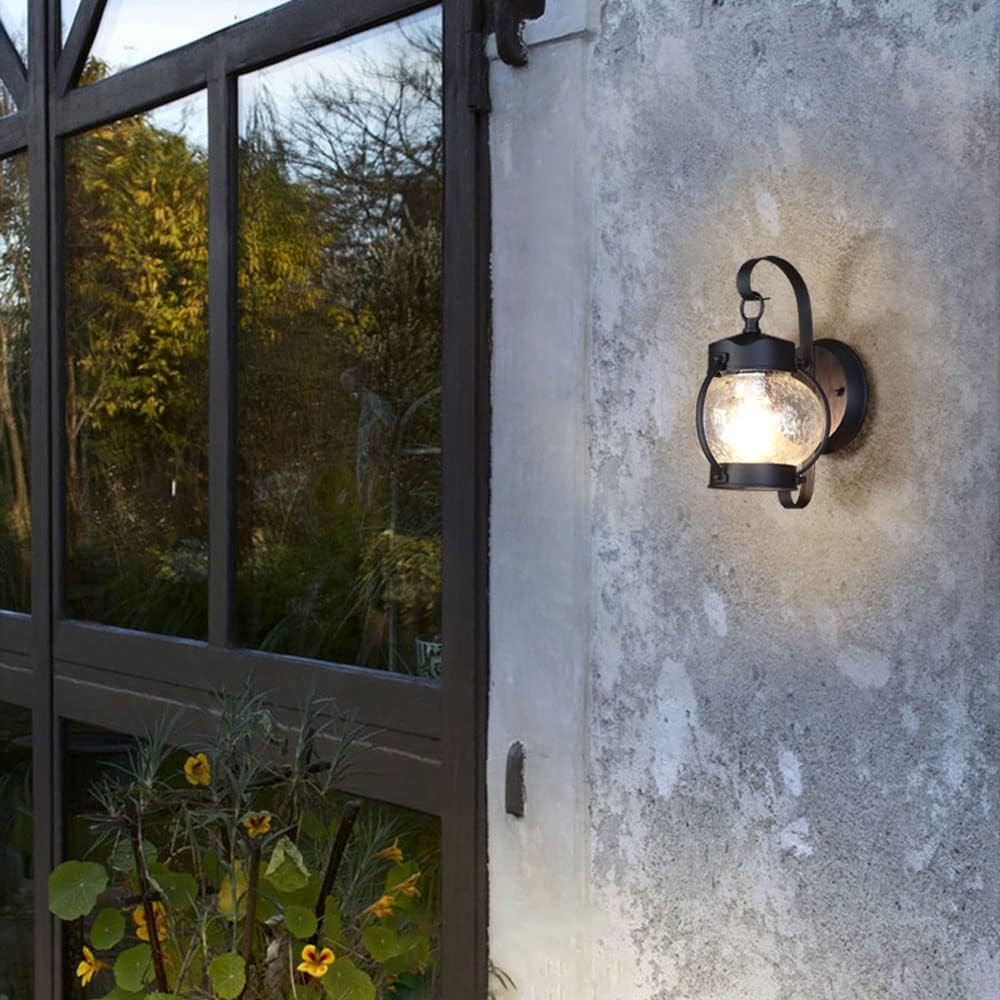 Vintage Lantern Outdoor Wall Light For Garden S100