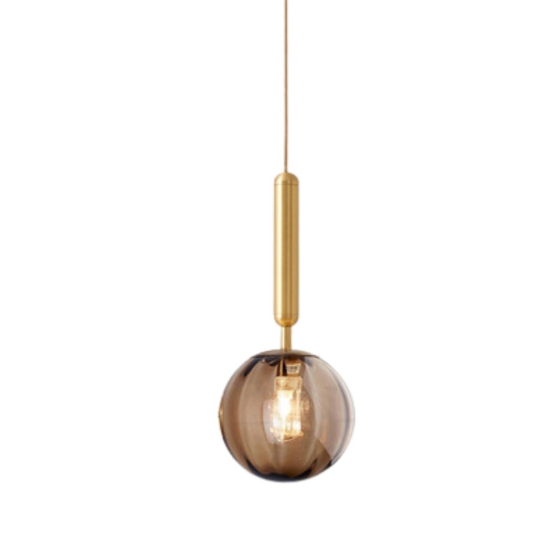 Nordic Stained Glass Ball Pendant Lamp S117