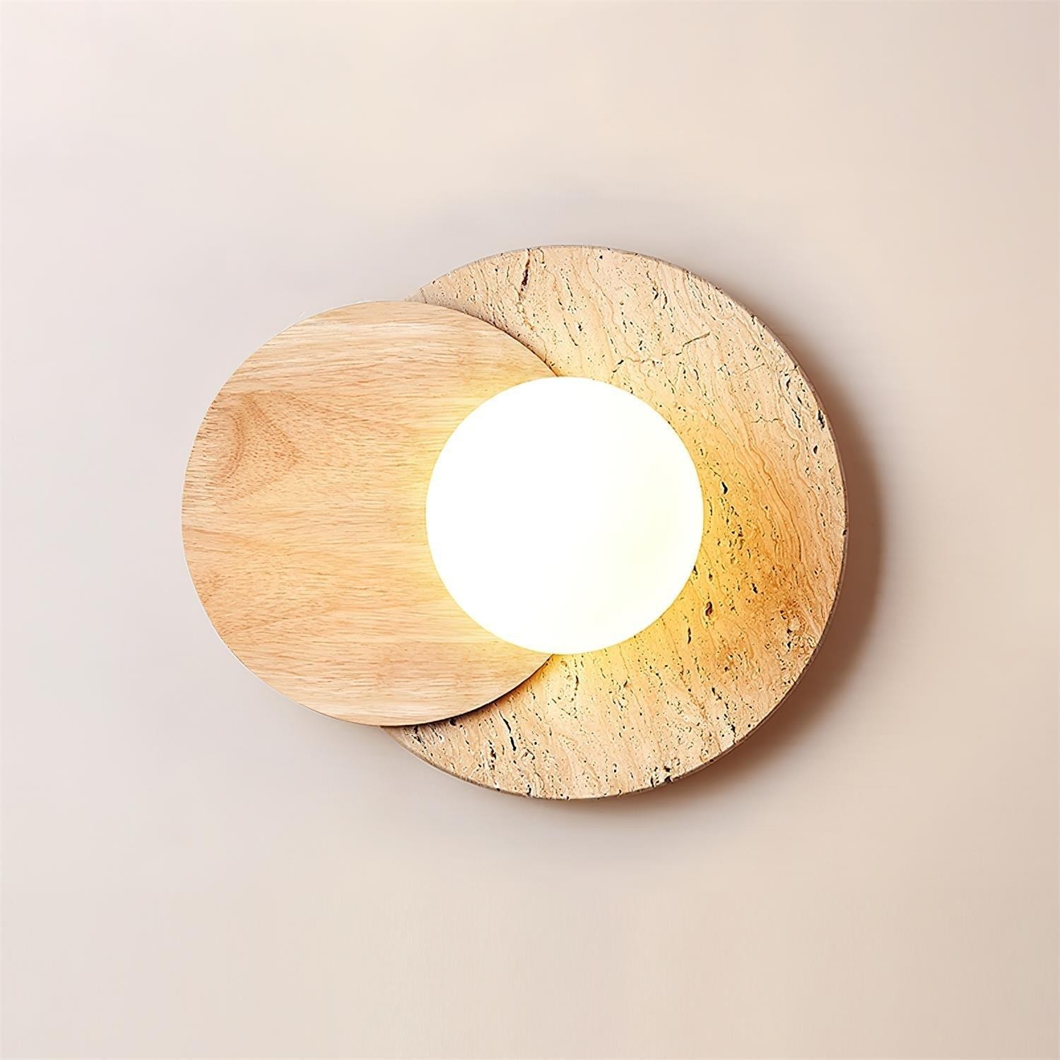 Wabi-sabi Eclipse Plug-In Wall Lamp M542