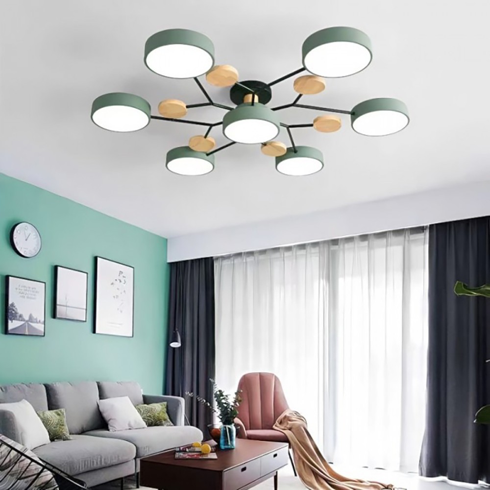 Nordic Modern Multi Disc Ceiling Lamp S94
