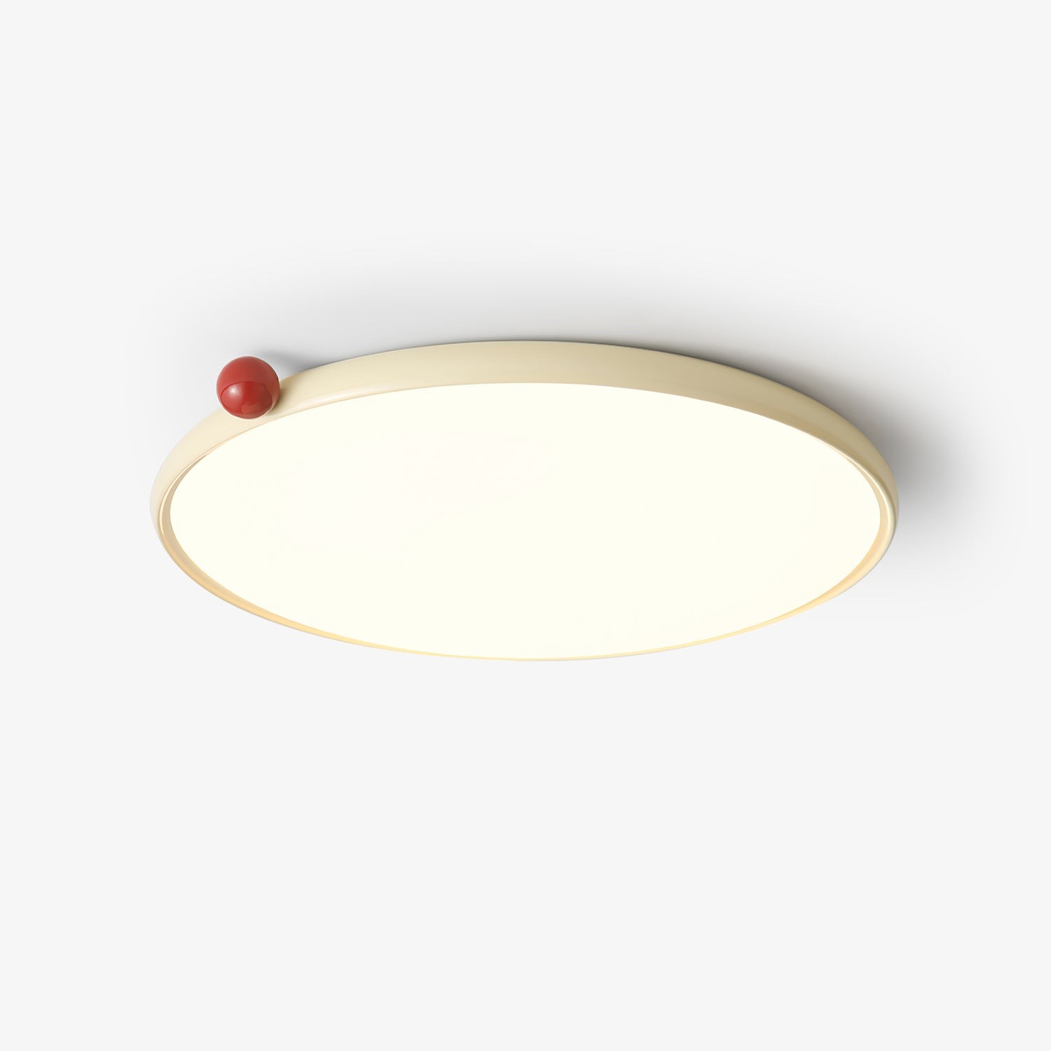 Minimalist Disc Cream Style Ultra-thin Ceiling Lamp M543