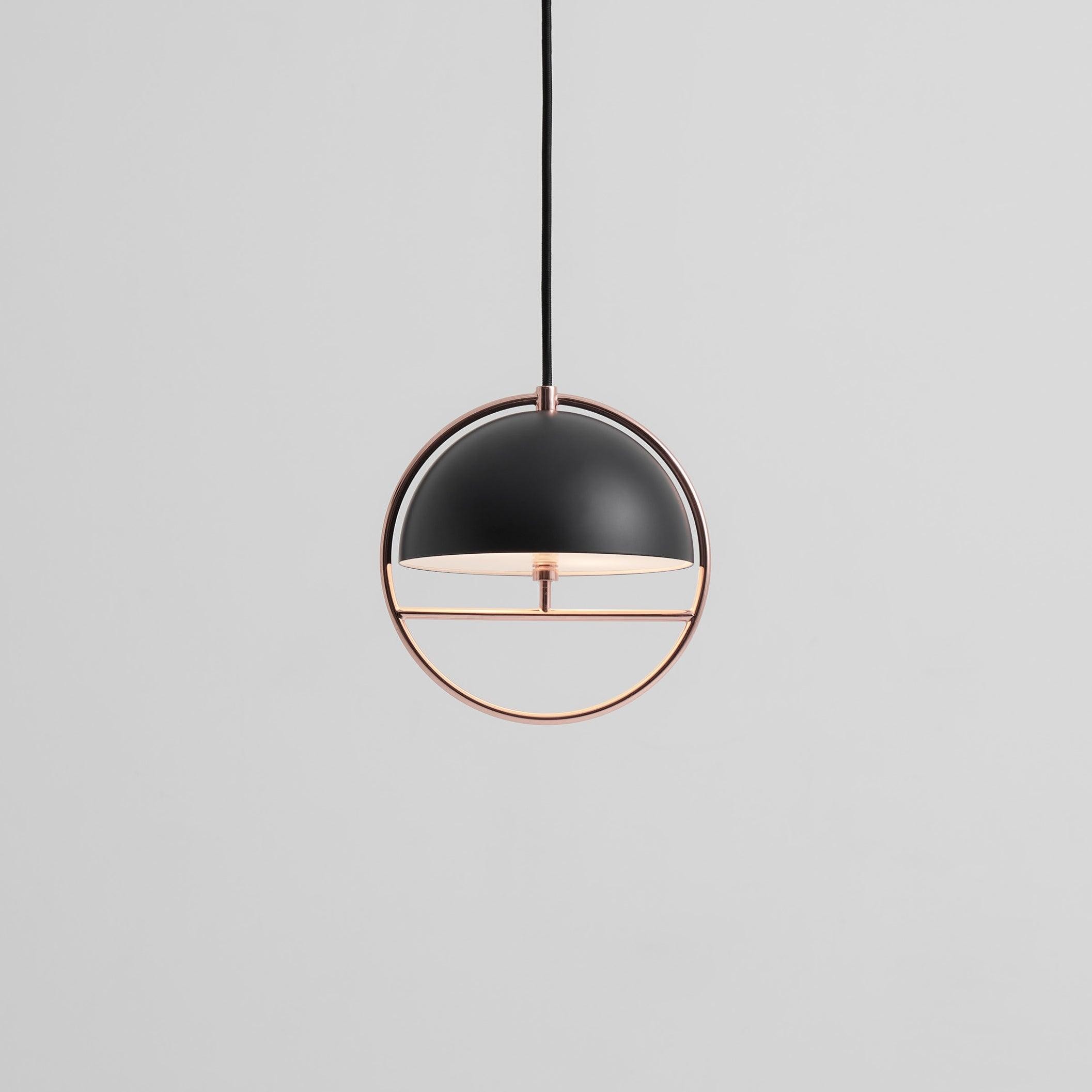 Nordic Hemispherical Ring Metal Pendant Lamp M551