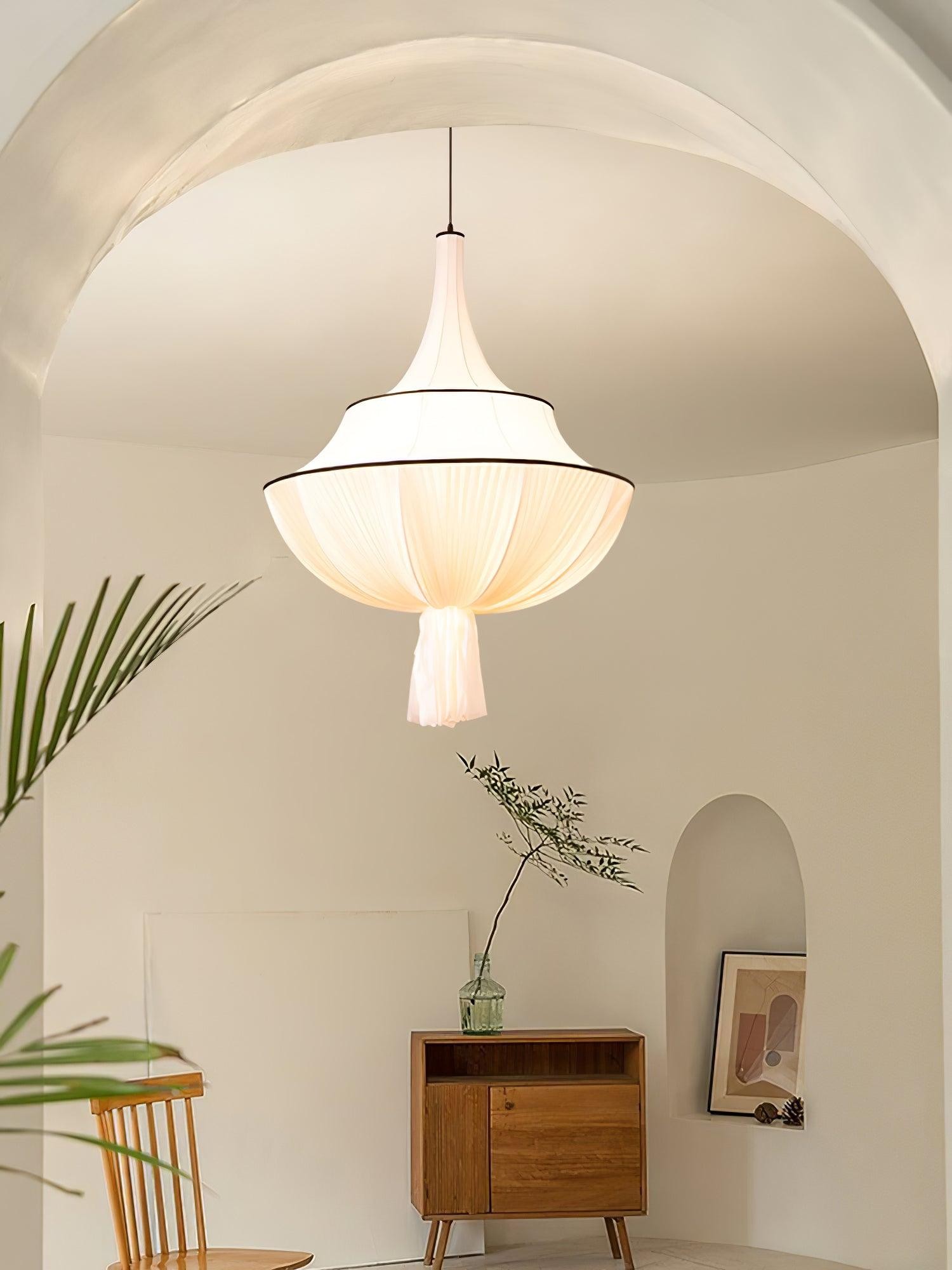 Fabric Art Decorative Pendant Lamp M358