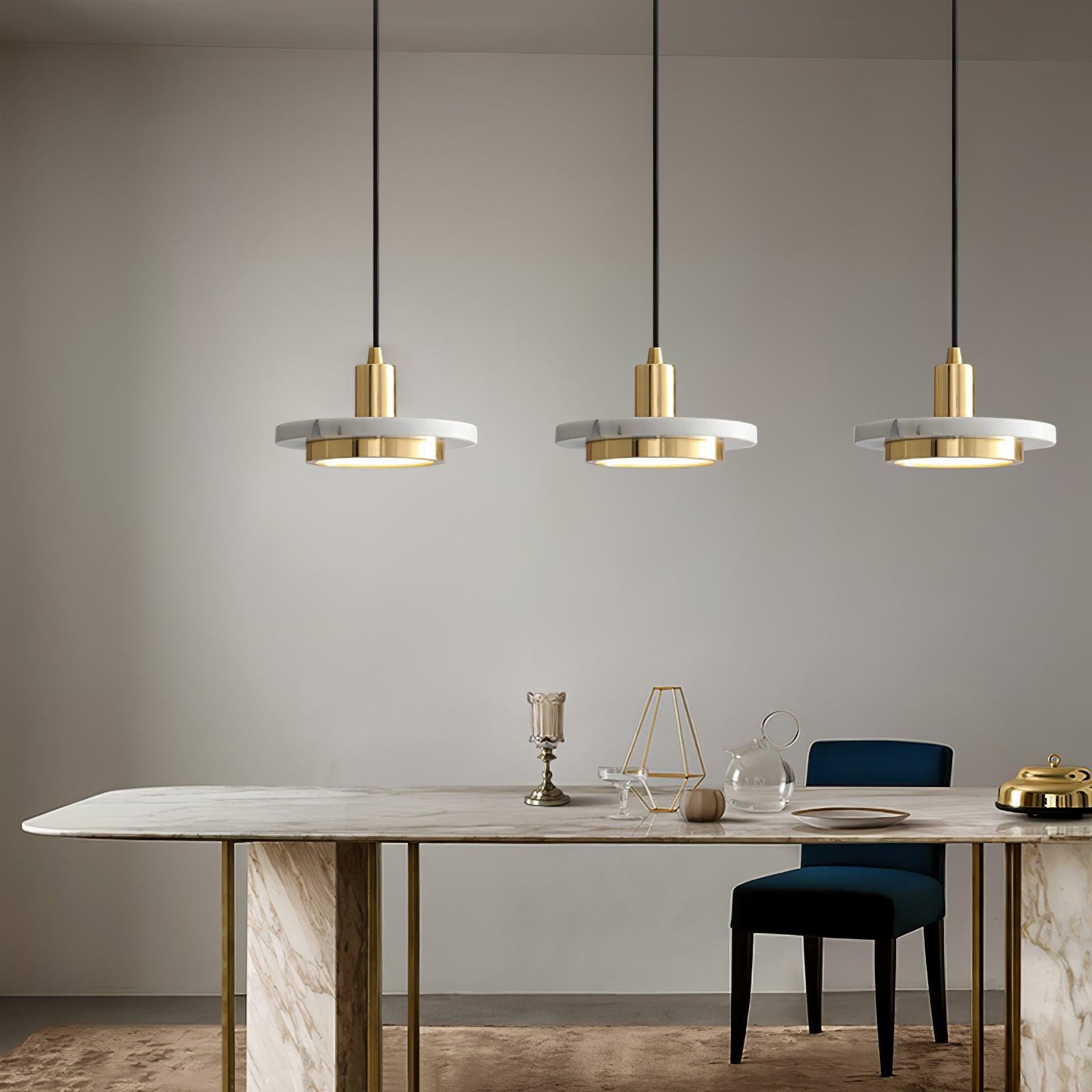 Double Circle Pendant Light M74