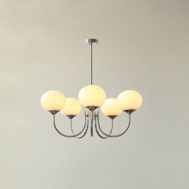 Nordic Bauhaus Glass Marshmallow Chandelier S168