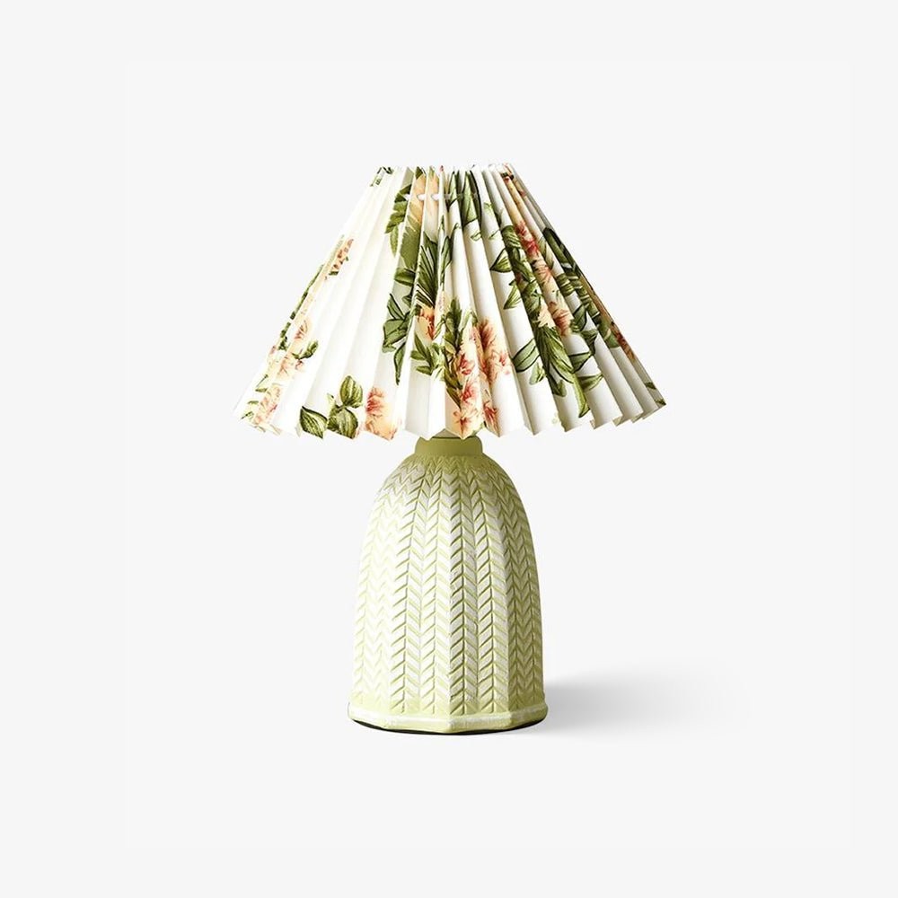 Vintage Pleated Table Lamp M307