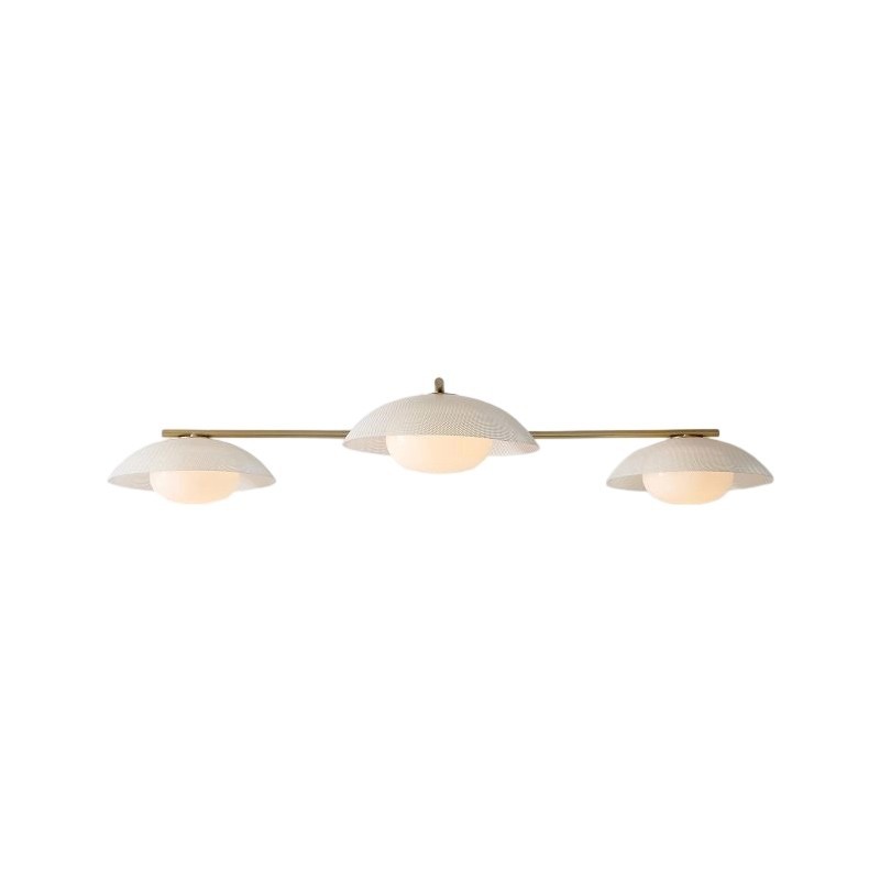 Elorina 3-Light Flush Mount Glass/Metal Ceiling Light - A Stylish Fixture for Modern Spaces T004