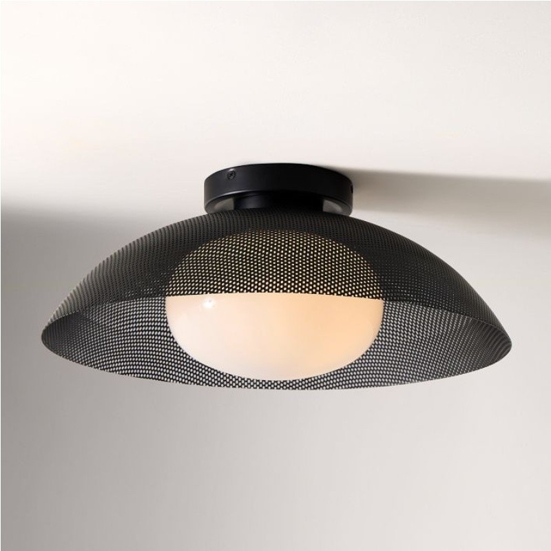 Elorina Flush Mount Glass/Metal Ceiling Light - A Stylish Fixture for Modern Spaces T093