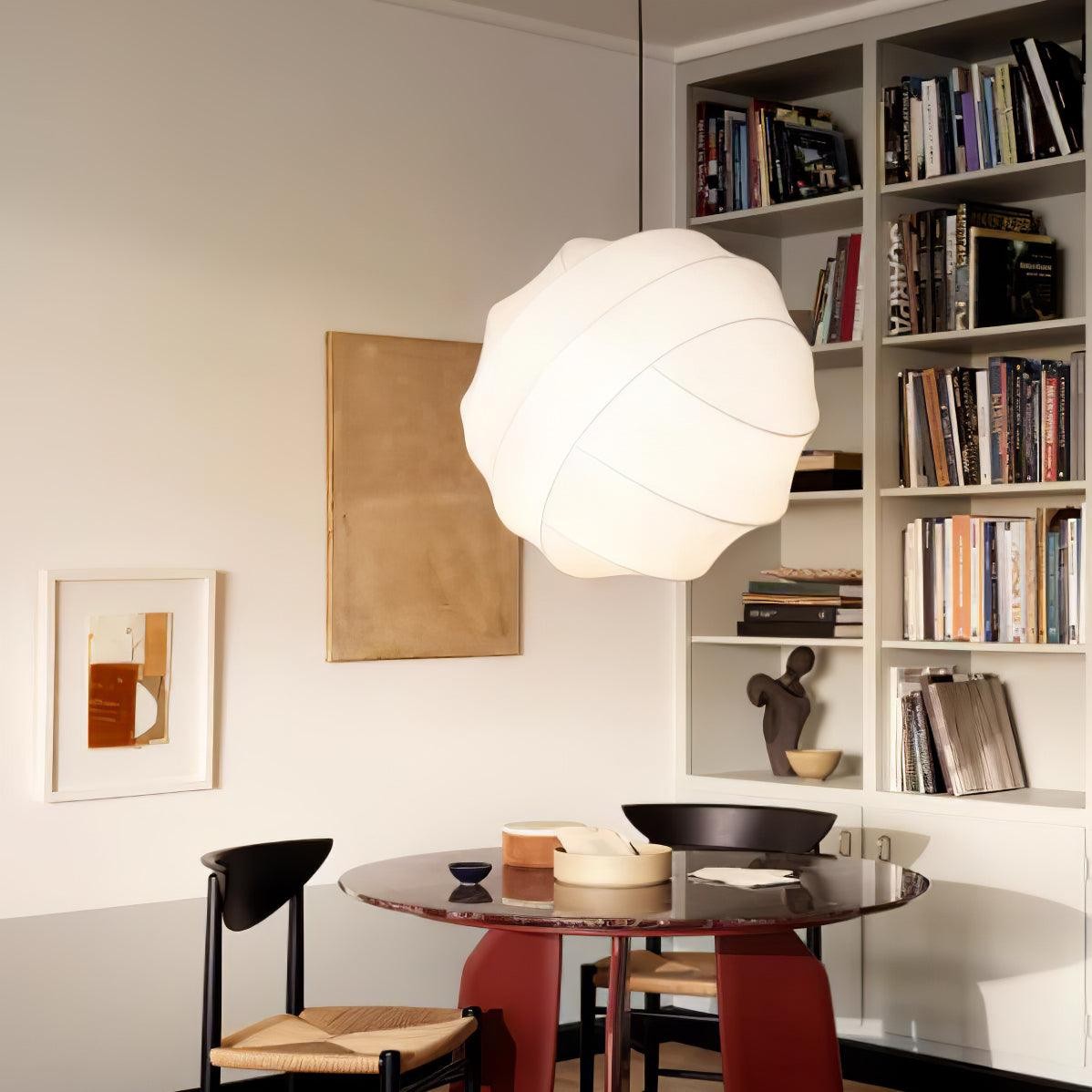 Wabi-Sabi Style Fiber Cocoon Pendant Lamp M505