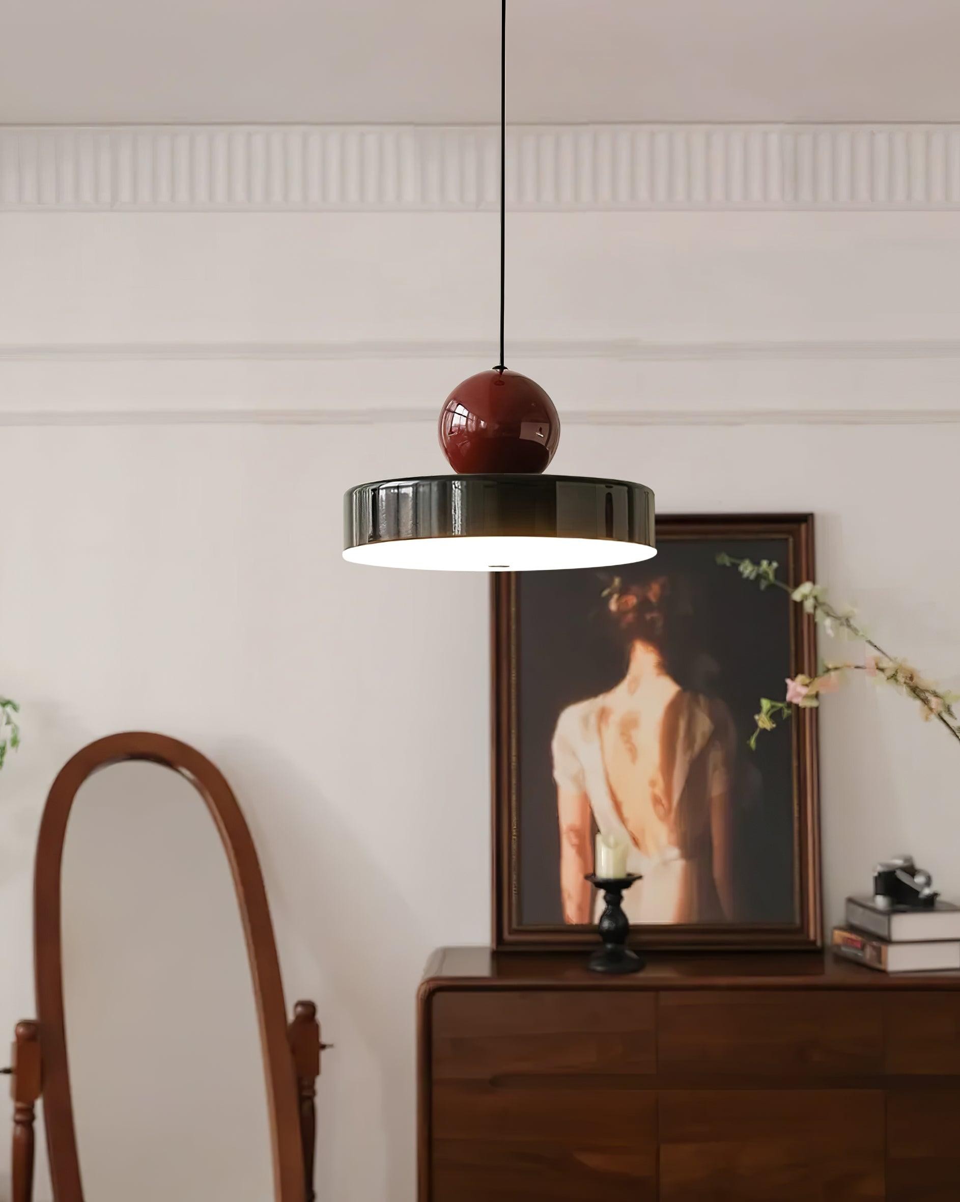 Modern Minimalist Round Led Pendant Light For Kitchen Island M225