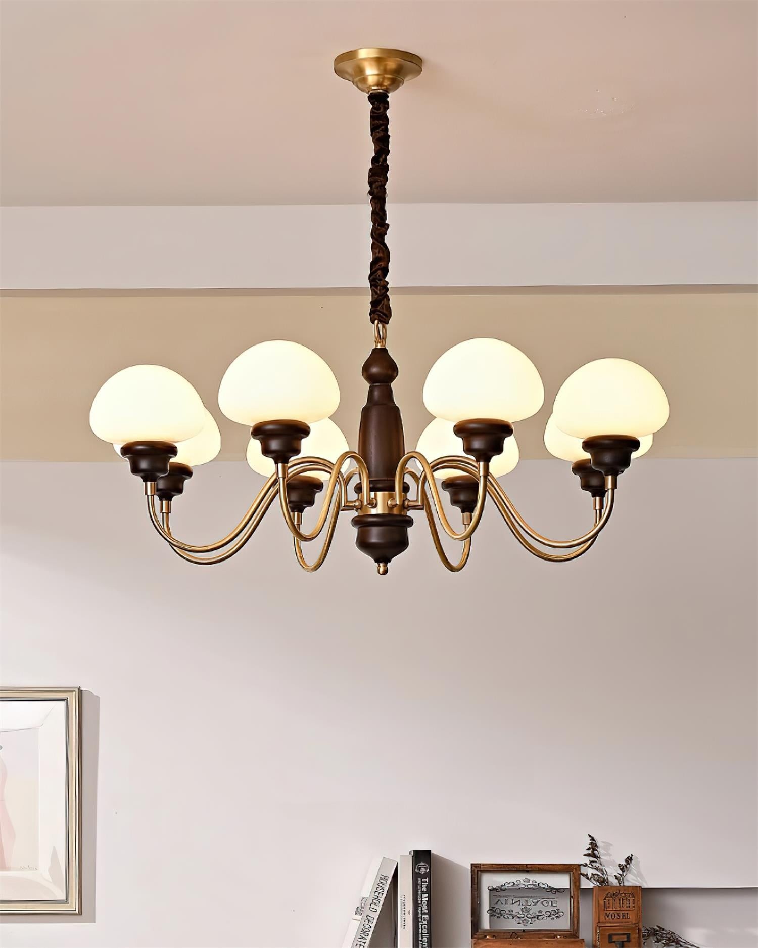 American Retro Mushroom Chandelier M232