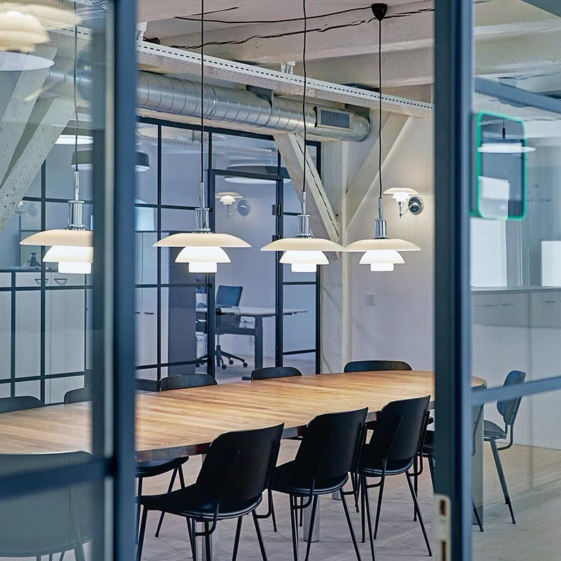 Danish Disc Multilayer Metal Pendant Light S01