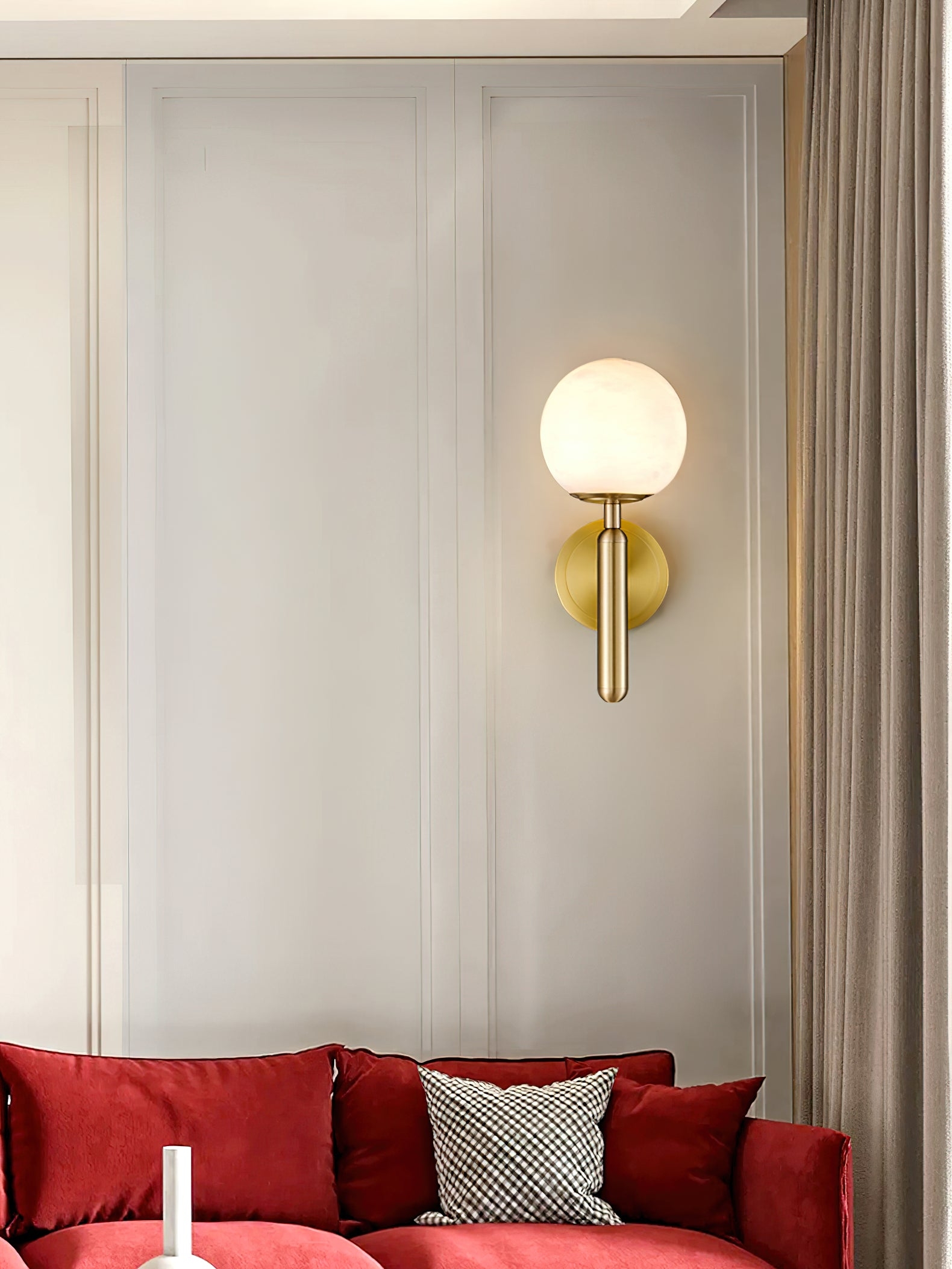 Mian Alabaster Wall Lamp D439