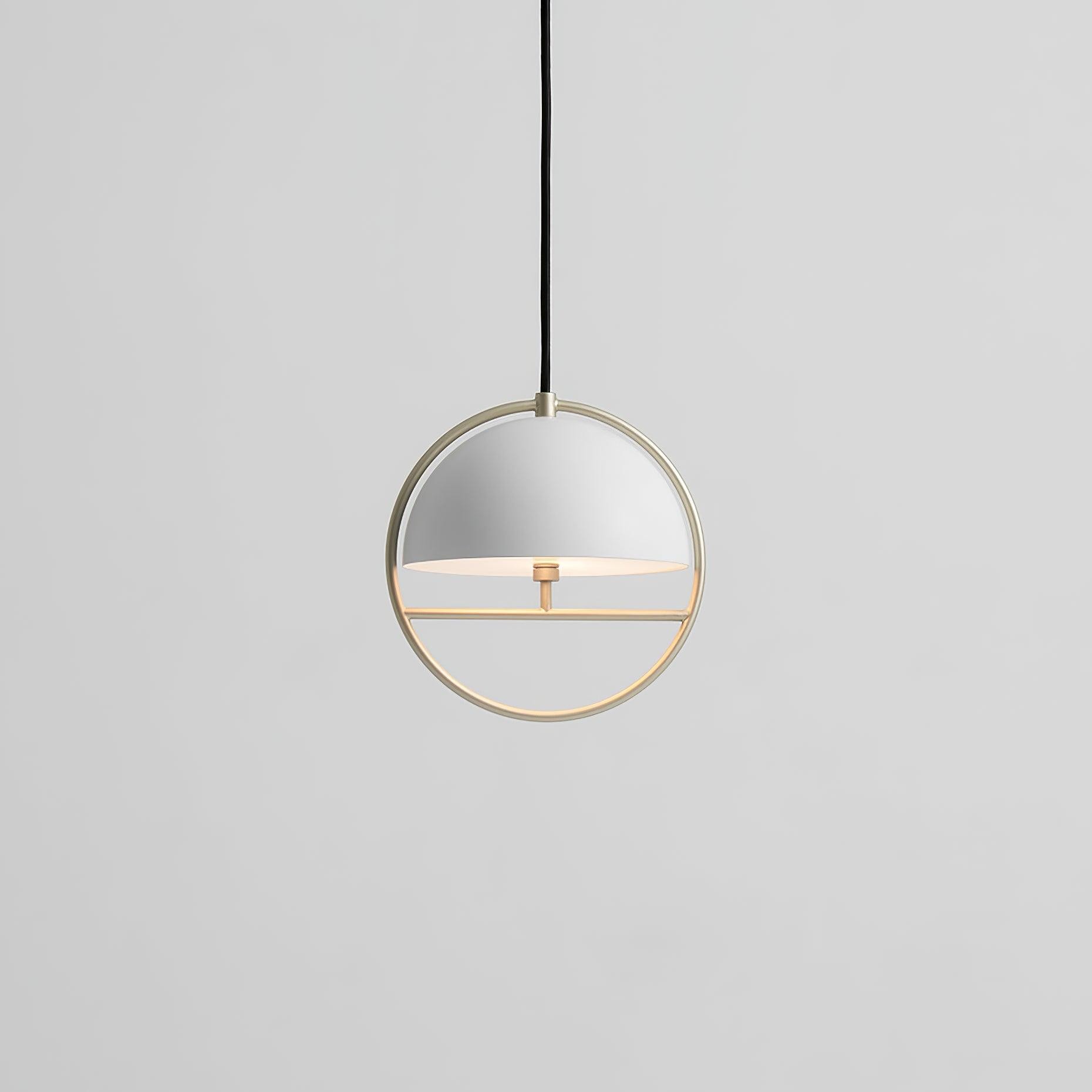 Nordic Hemispherical Ring Metal Pendant Lamp M551