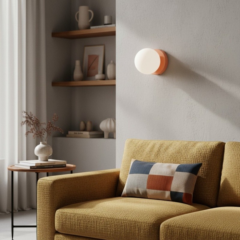 Nuevola Soft Sculptural Wall Light - Minimal Decorative Wall Lamp for Modern Indoor Spaces T528
