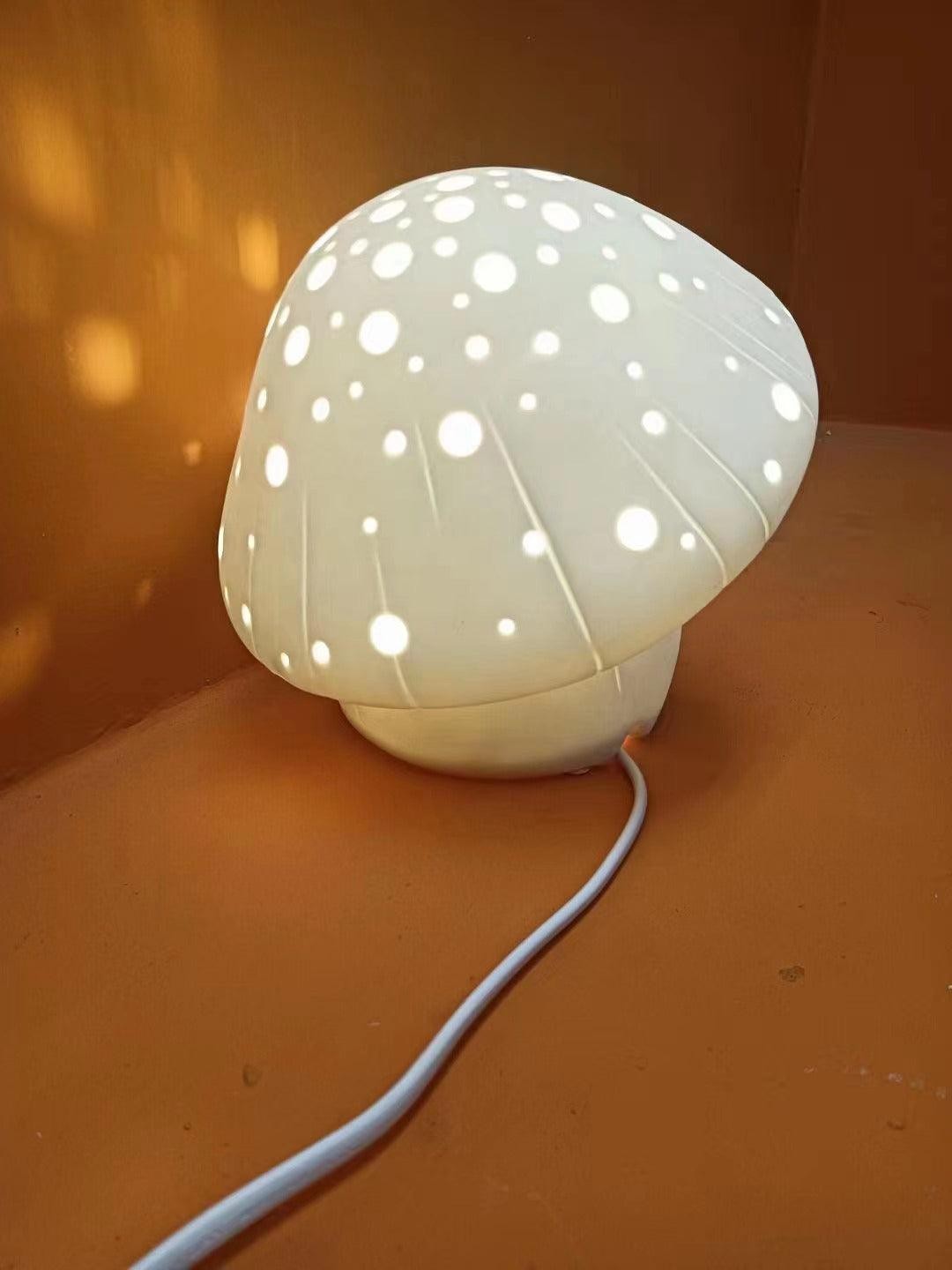 Cartoon Mushroom Skeletonized Table Lamp M468