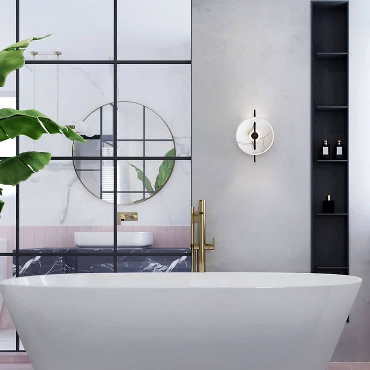 Nordic Round Resin Wall Ligh D771