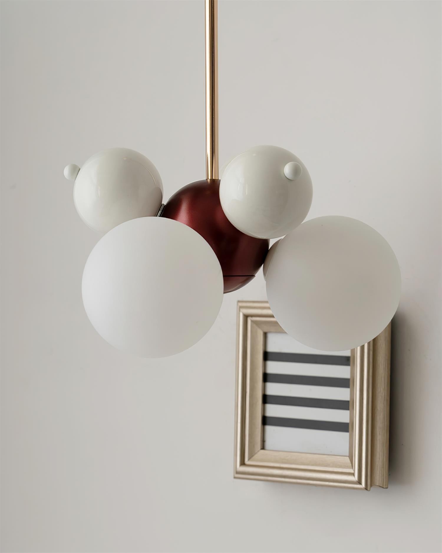 Modern Bubble Shaped Lampshade Pendant Lamp M349