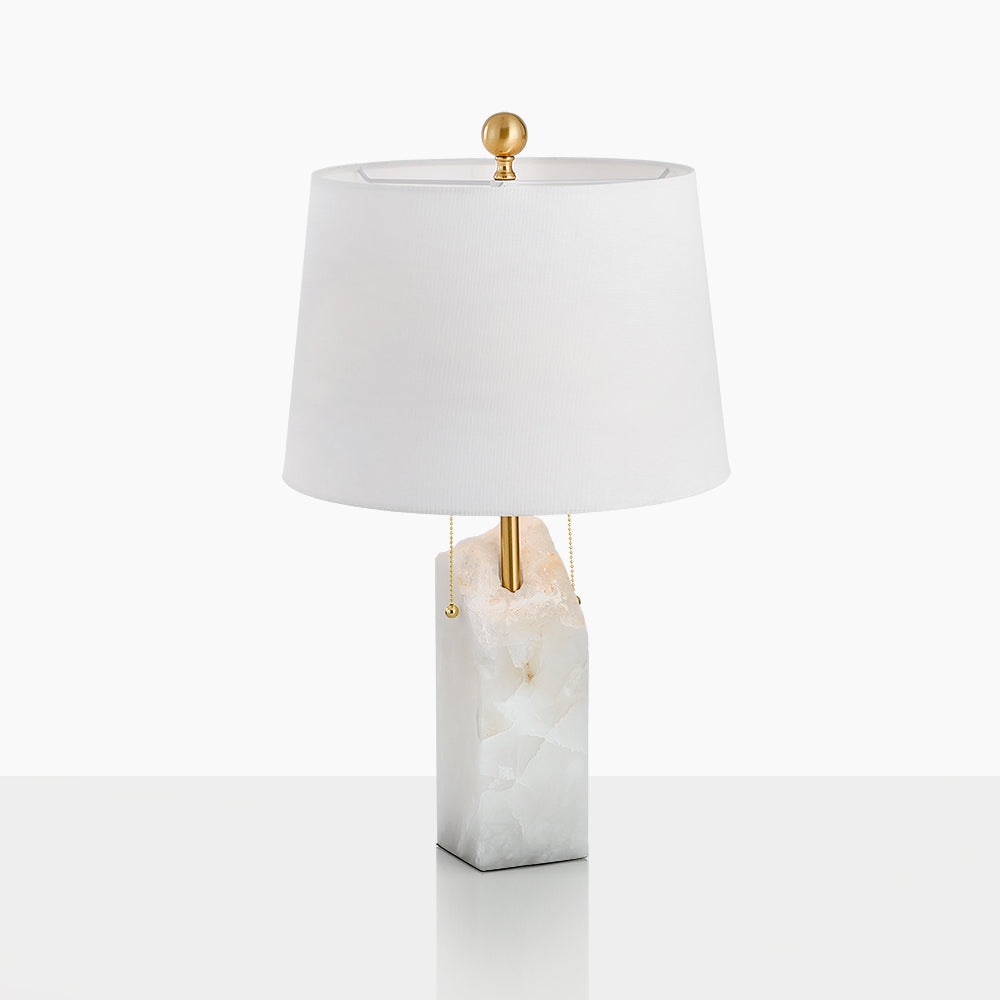 Raw Alabaster Table Lamp D502