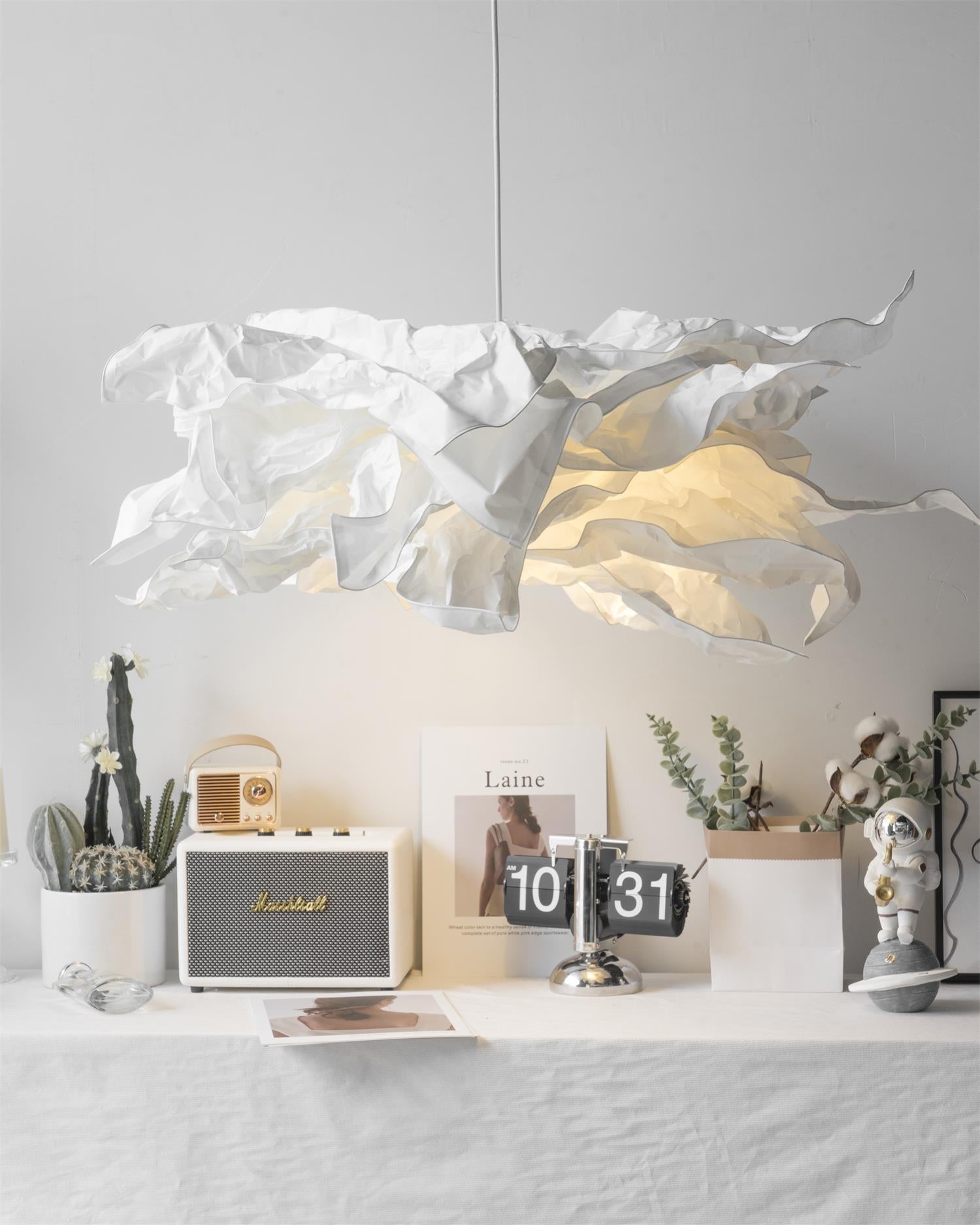 Paper Plug In Pendant Lamp D87