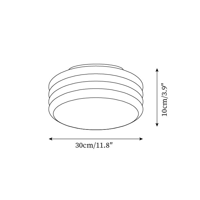 Creative Decor Hamburger Ceiling Light M255