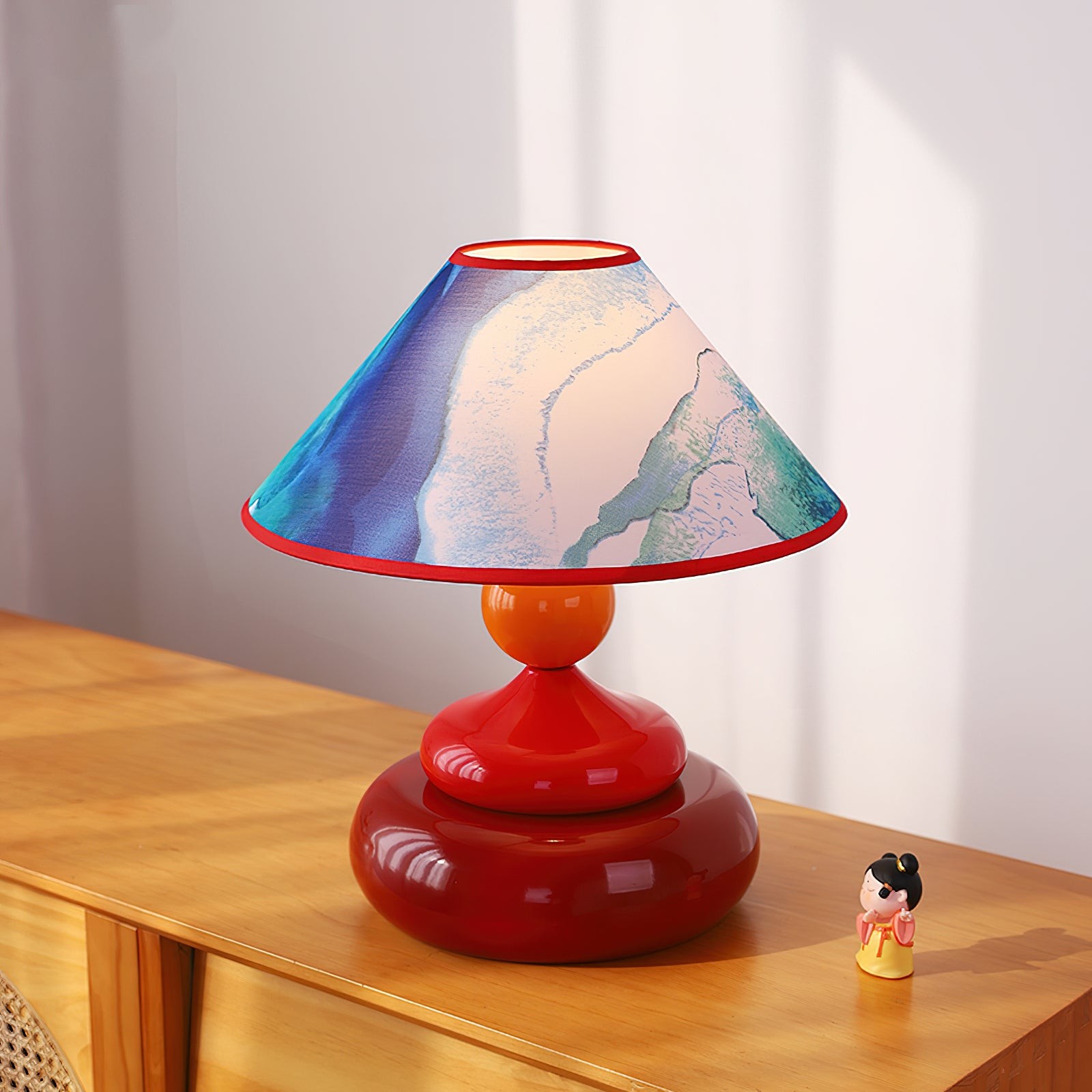 Retro Decorative Colorful Stacked Table Lamp M344