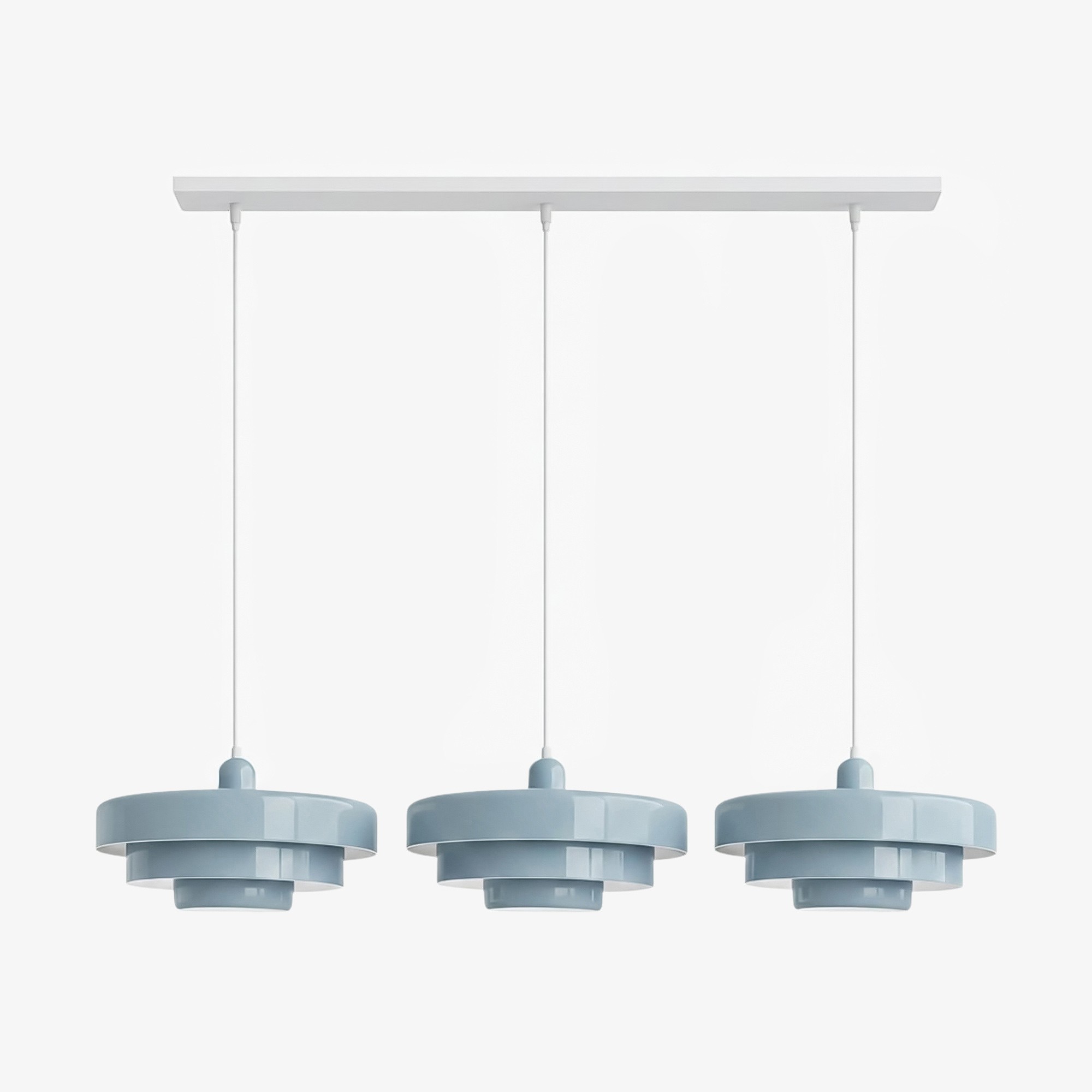 Triple Layer Disc Macaron Cake Pendant Light S90