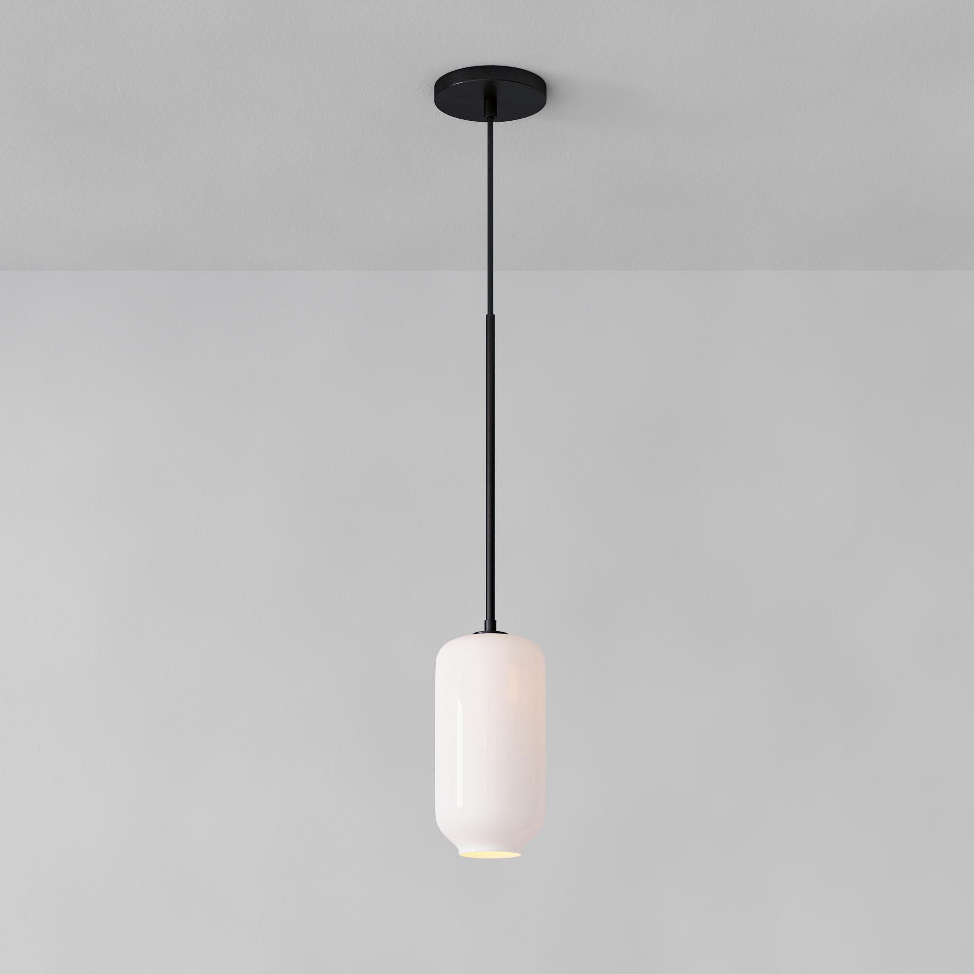 Lumivelle Pebble Pendant Light - Adjustable Glass Shade - Modern Lighting T243