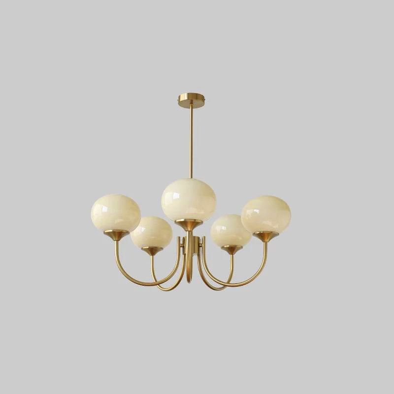 Nordic Bauhaus Glass Marshmallow Chandelier S168