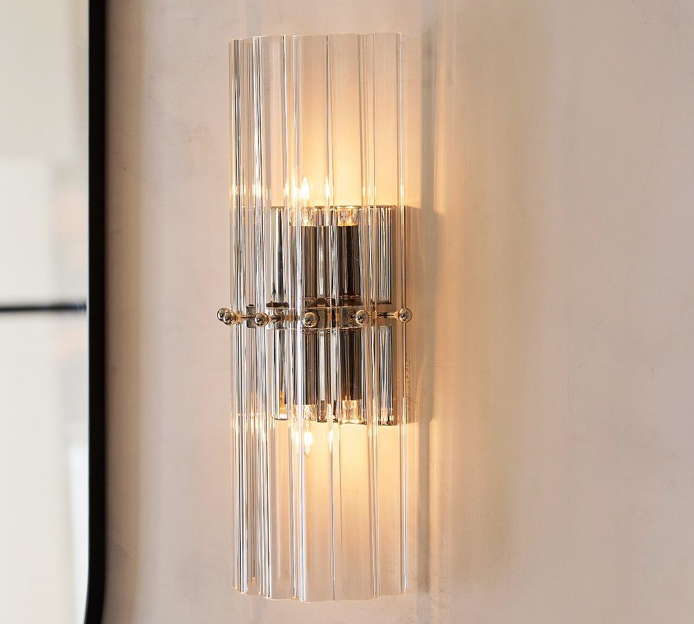 Lumora Crystal Wall Sconce – Elegant Lighting for Hallway & Bedroom T140